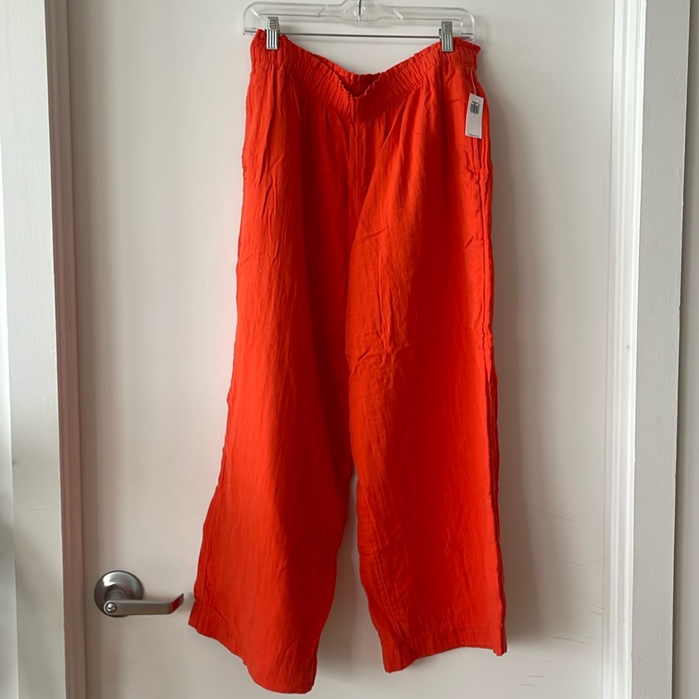 Old Navy Linen Stretch Trousers